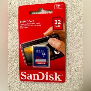 SanDisk Standard SDHC card 32 gb